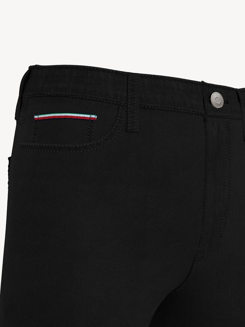 Női Tommy Hilfiger Essential High-Rise Skinny Pant Farmer Nadrág Fekete | HU 193WNB